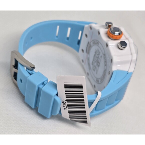 Invicta Racing Valxor Unisex Watch 40mm White Light Blue 69774 Brand New main image 8